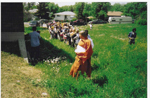 Sacred Pole Anauguration Ceremony or Bon Banchos Sima(between 
        June 13-15, 2003)